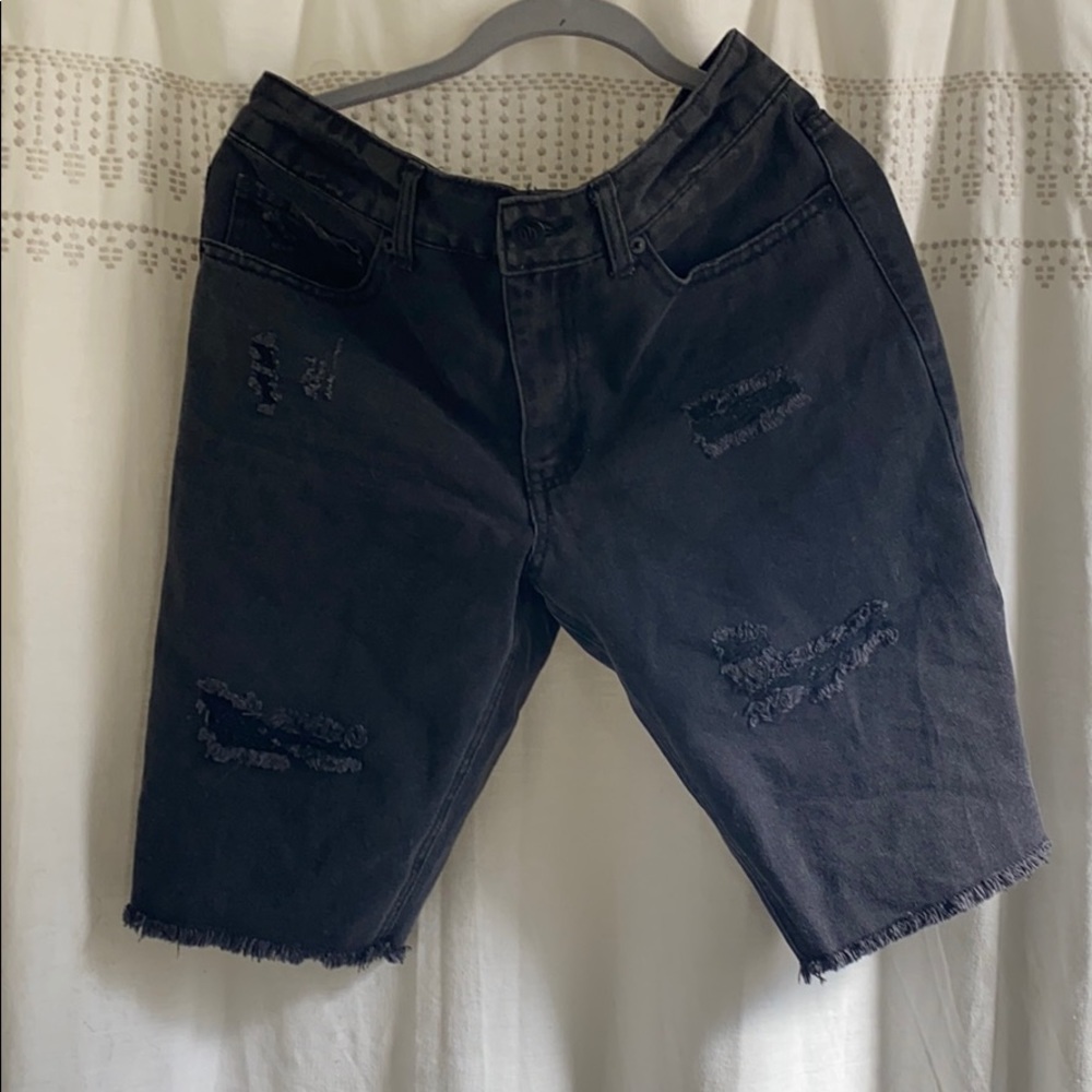 Black shorts